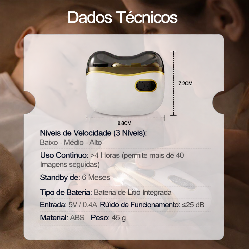 ✨Cortador e polidor de unhas elétrico 2 em 1✨