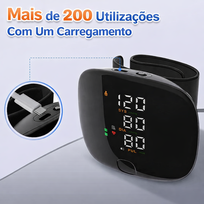 ✨Monitor de pressão arterial de pulso portátil✨